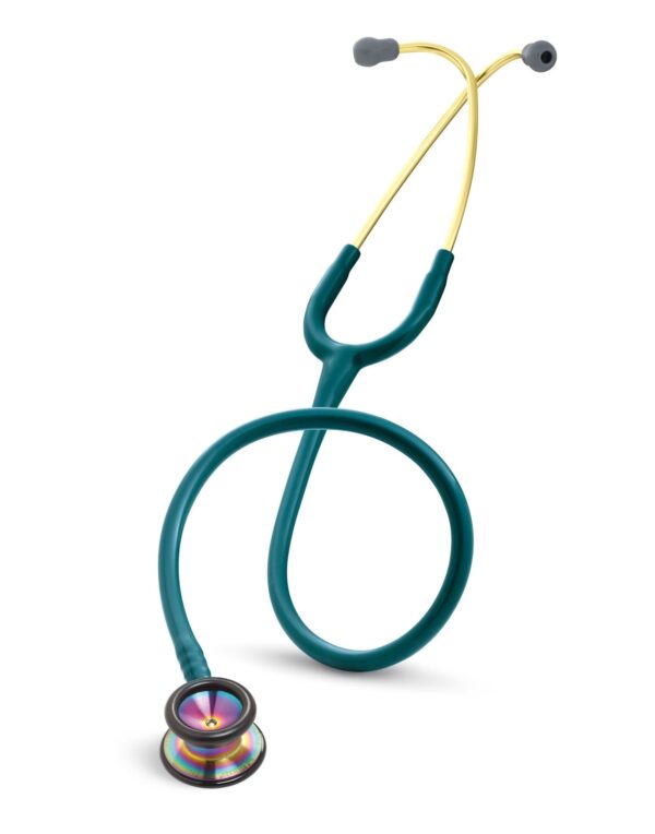 ESTETOSCOPIO-LITTMANN-CLASSIC-II-PEDIATRICO-RAINBOW-EDITION-CARIBBEAN-BLUE-RI2153