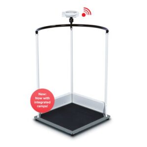 BASCULA DIGITAL DE PLATAFORMA 300kg TARA AUTO-HOLD BMI. SECA 644