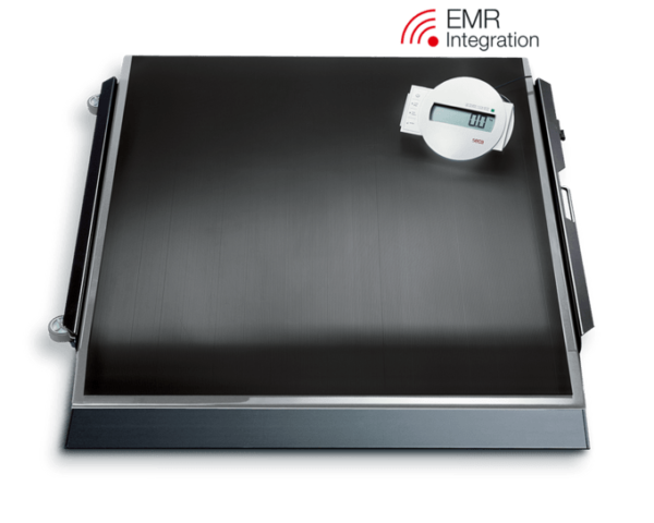 BASCULA DIGITAL DE PLATAFORMA 360 kg TARA AUTO-HOLD BMI. SECA 674