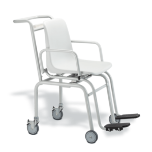 BASCULA DIGITAL SILLA CON RUEDAS PIERNERA DE PLASTICO 200kg Div 100g TARA AUTO-HOLD. SECA 952