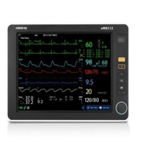 Monitor signos vitales con Capnografia touch screen mod uMEC12 ECG RESP TEMP PA SPO2 CO2 MIM2K3B-CTO-S01