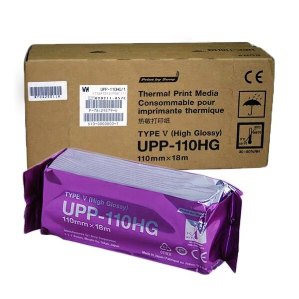 PAPEL TERMICO ALTO BRILLO ALTA DENSIDAD UP-110HG