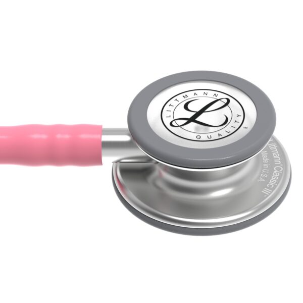 ESTETOSCOPIO LITTMANN CLASSIC III ADULTO ROSA PERLA RI5633 (2)