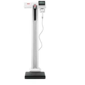 BASCULA DIGITAL DE COLUMNA 250 KG CON ESTADIMETRO MECANICO BM787